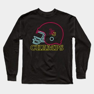 Chiefs Helmet Long Sleeve T-Shirt